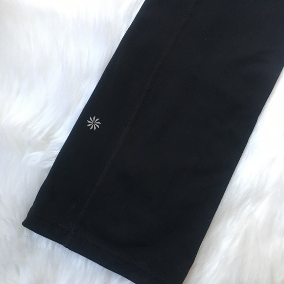 Athleta Girl Black & White Bootcut Leggings - Picture 4 of 9